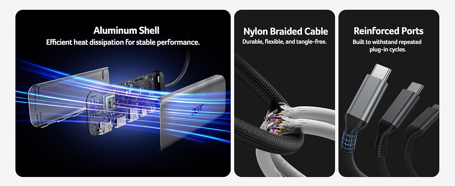 Acer USB C Hub, 5-IN-1 USBC to HDMI Adapter