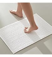Bathroom Rugs Non Slip Washable, Super Absorbent Thin Bath Mat Small Quick Dry Low Pile Bathroom ...