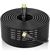 4K HDMI Cable 75ft, High Speed Hdmi Cables (HDMI2.0,18Gbps,1080P)-Ethernet Audio Return Video 4K ...