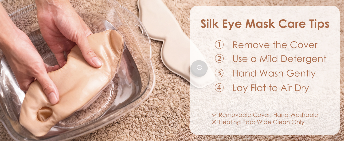 heating eye mask