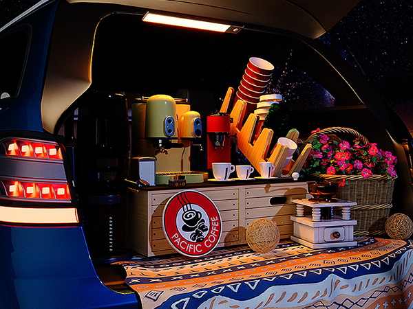 Magnetic LED Light for Car Trunk