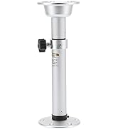 Akozon Rv Table Base Mount ,Rv Table Leg Adjustable Pedestal Marine Caravan Motorhome Table Pedes...