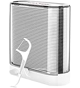 Holy Rose Dental Floss Dispenser Automatic Pop-Up Floss Picks Organiser Case for Clean Teeth Prof...