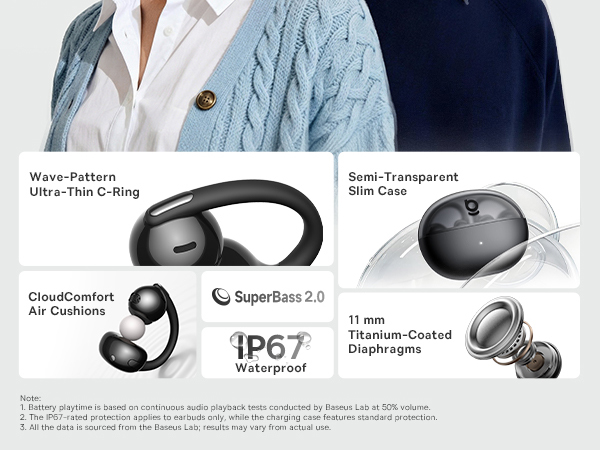 clip on earbuds