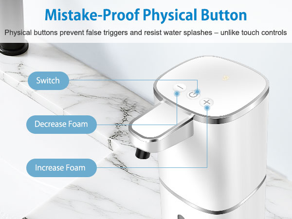 automatic fomaing soap dispenser