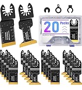 Titanium Oscillating Saw Blades, Multitool Blades