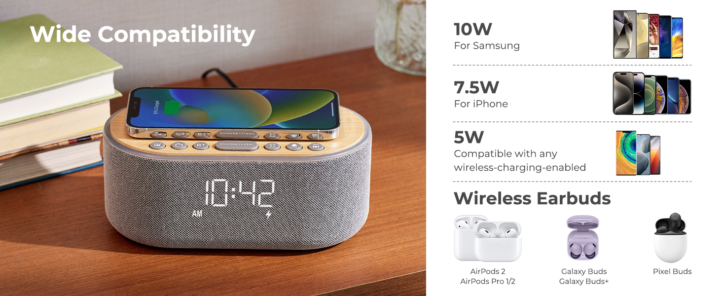 alarm clock bluetooth