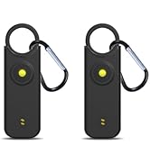 Personal Safety Alarm for Women by Women–Siren Self Defense for Women,LED Strobe Light ,130dB Sir...