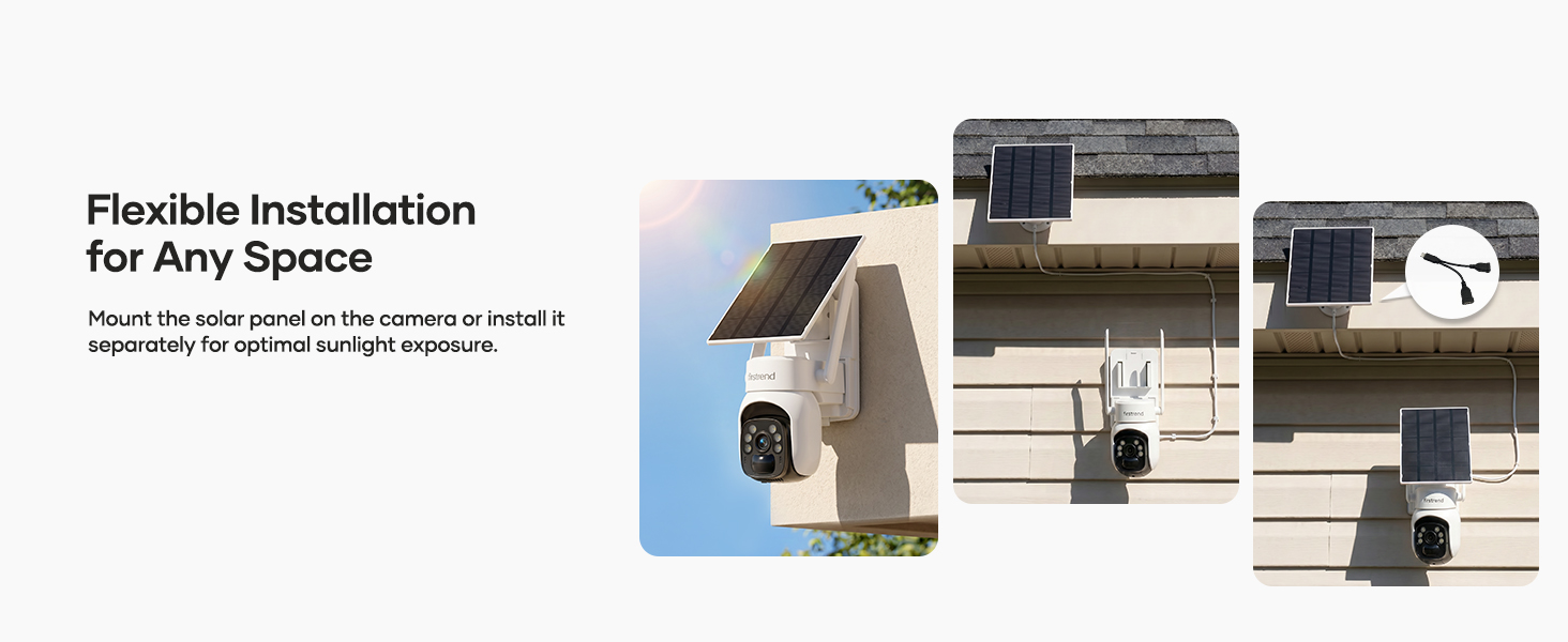 solar security camera outdoor