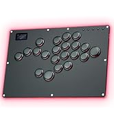 GuileKeys Leverless Controller Arcade Stick GK-21, All-Button Arcade Controller 21Keys for PS4/PS...