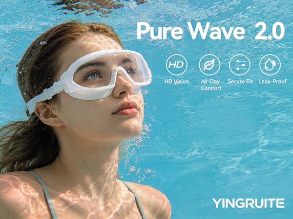 Yingruite Purewave 2.0 Swim Goggles