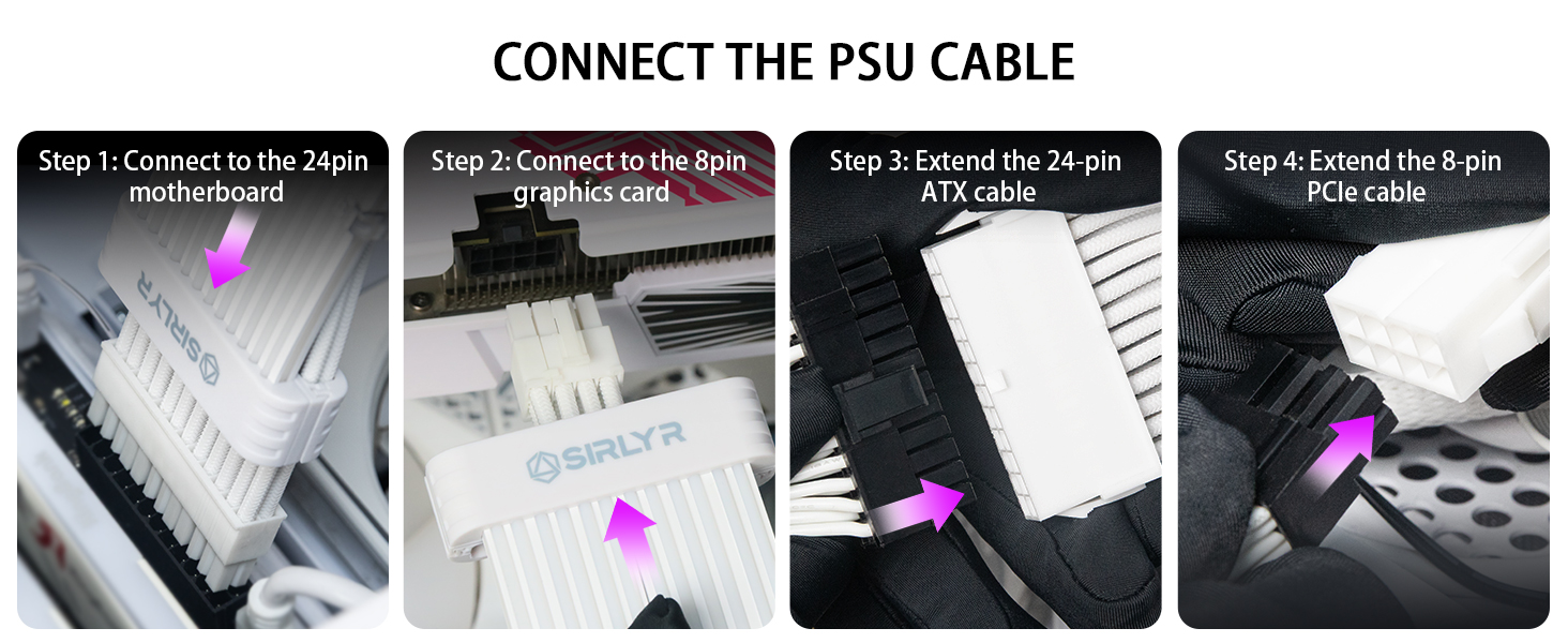 Connect to the PSU