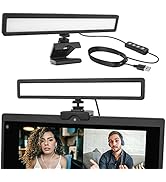 LUXCEO Video Conference Lighting Kit, Zoom Light for Remote Working, Webcam Lighting for Monitor,...