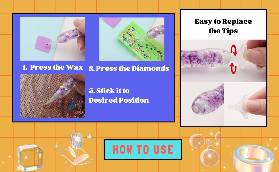 Diamond Painting Art Drill Pen Set