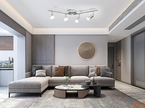 LED Track Lighting for Living Room