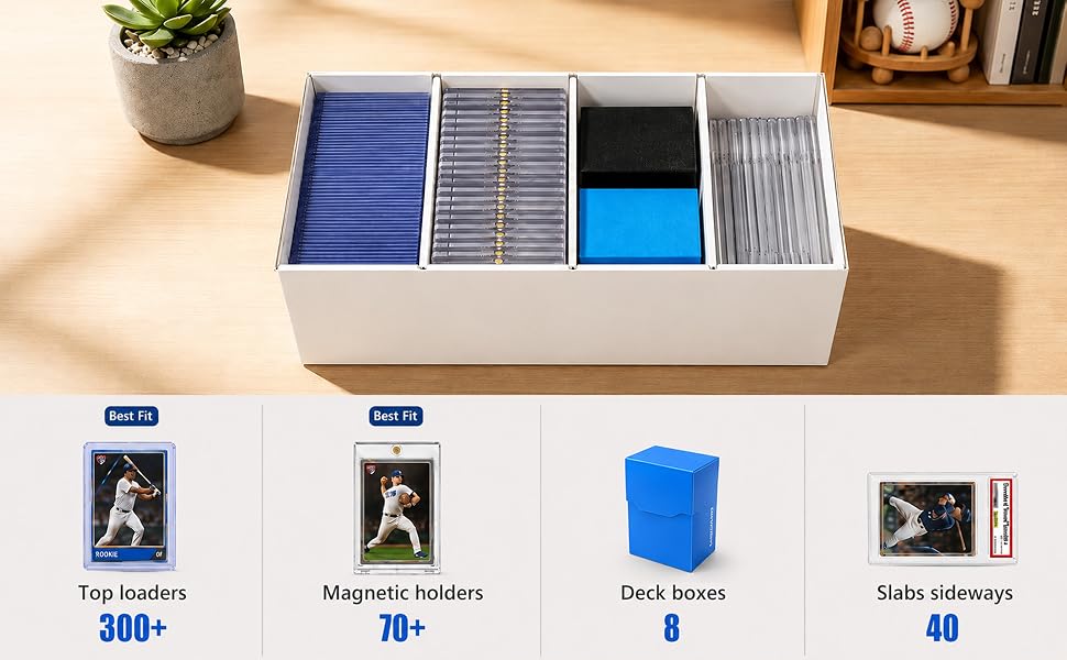 best fit top loaders and magnetic holders