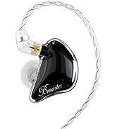 BASN Bmaster Triple Drivers in Ear Monitor Headphone with Two Detachable Cables Fit in Ear Suitab...