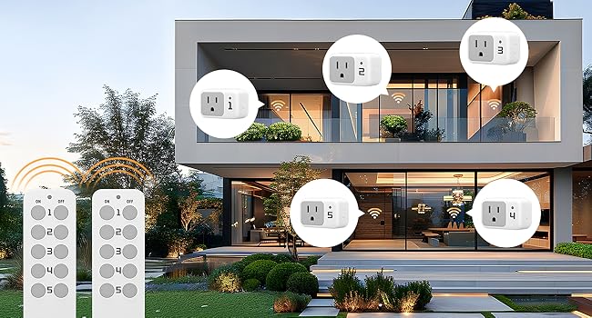 wireless outlet remote switch