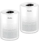2 Pack Air Purifiers for Bedroom with HEPA Filters, Air Purifier for Home Large Room Covers Pet H...