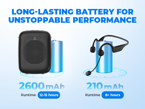 rechargeable pa system