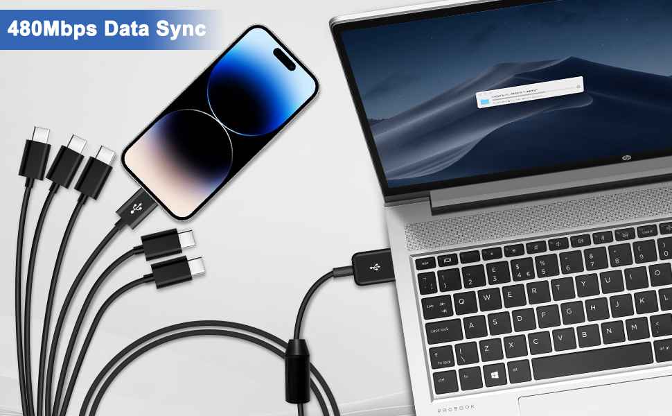 multi usb c charger