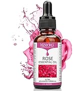 30ML Rose Essential Oil, Natural Organic Rosehip Oil, Aromatherapy Massage Oil to Relieve Muscle ...