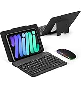EAMPANG Universal Bluetooth Keyboard and Case for Tablet/Phone/Laptop,Wireless Portable Slim Keyp...