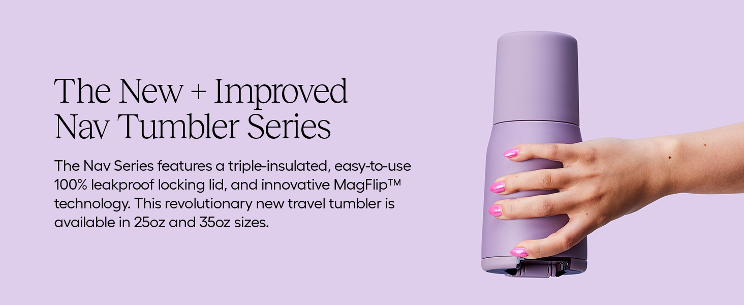 New and improved tumbler brumate nav water bottle tumbler