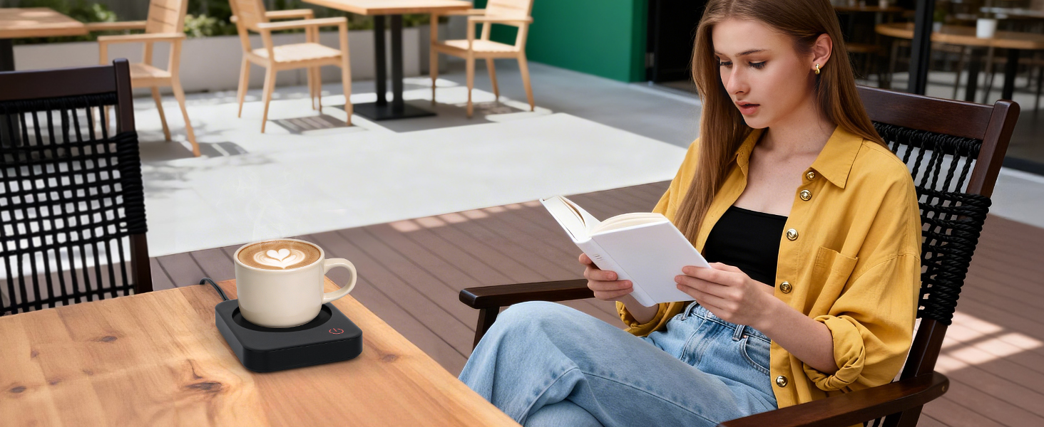 coffee warmer for cocoa