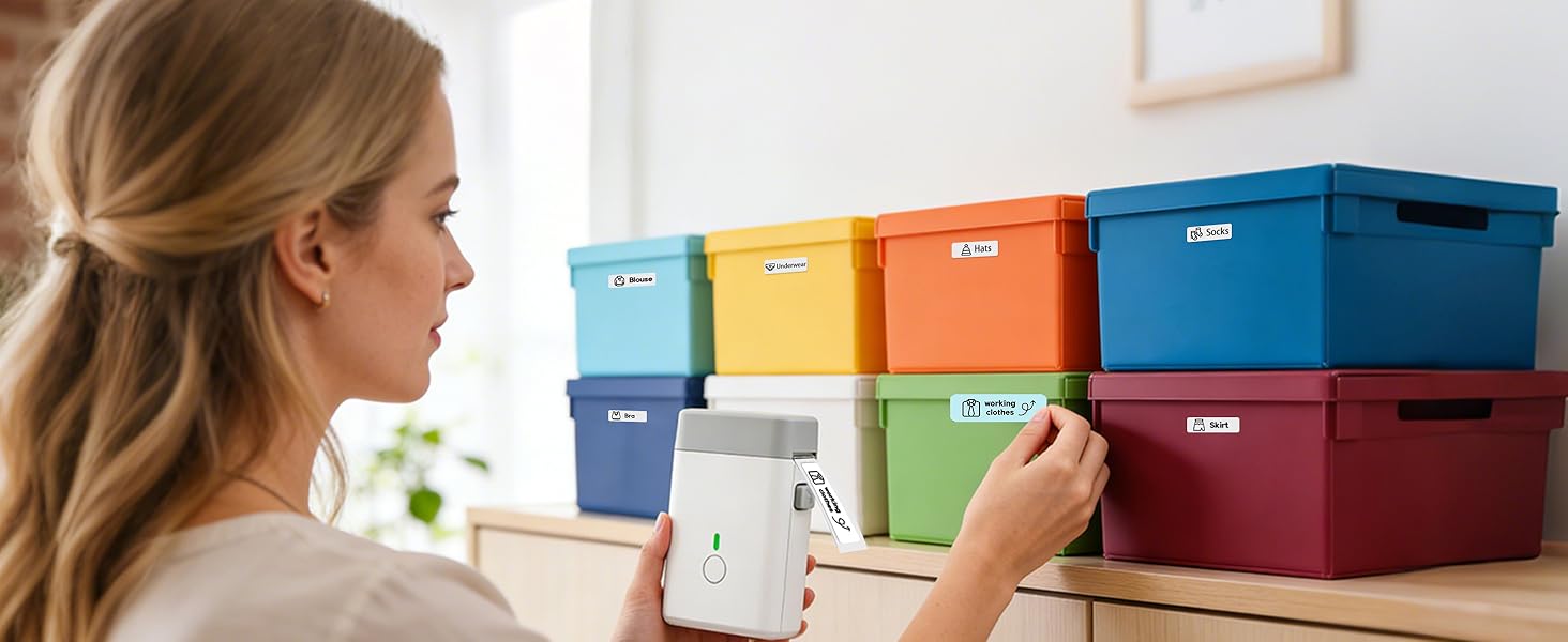 Bluetooth Mini Label Printer