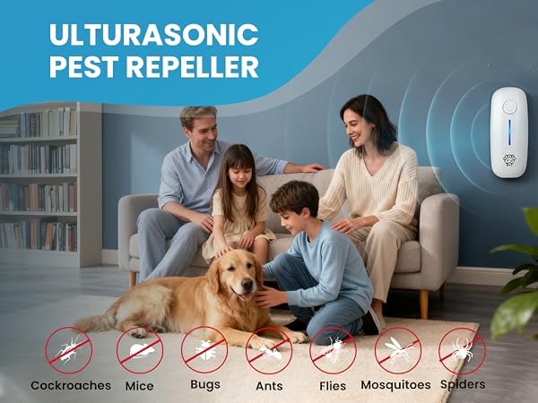 pest repellent ultrasonic plug in