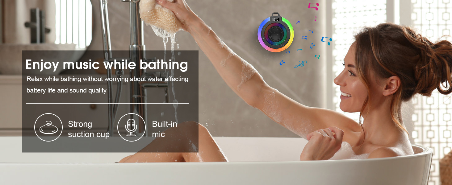 Bluetooth Shower Speaker