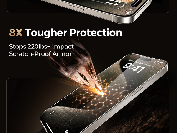 tempered glass iphone 15 