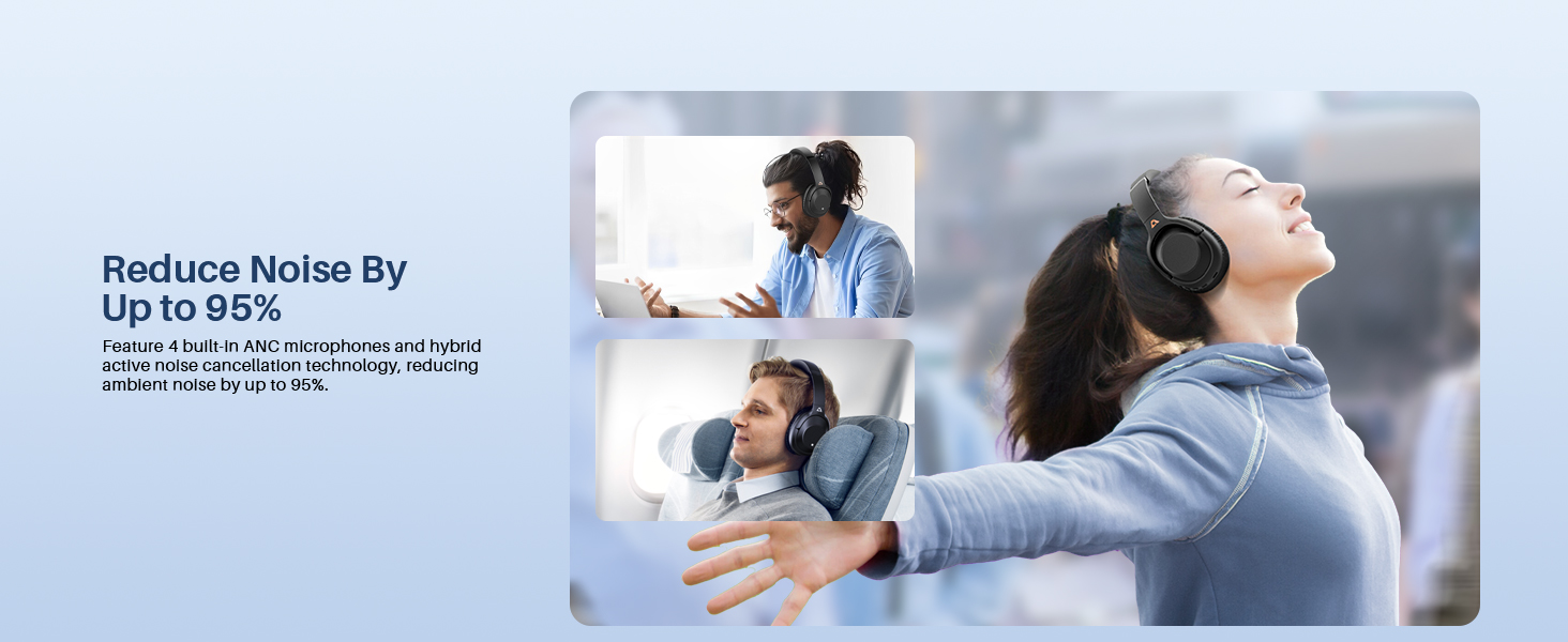 active noise cancelling headphones