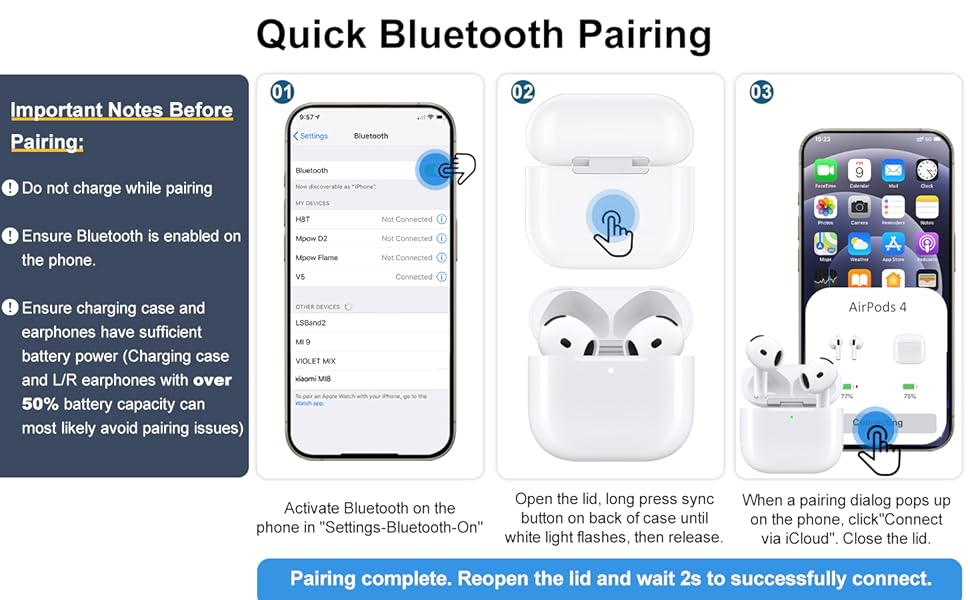 charging case for AirPods 4