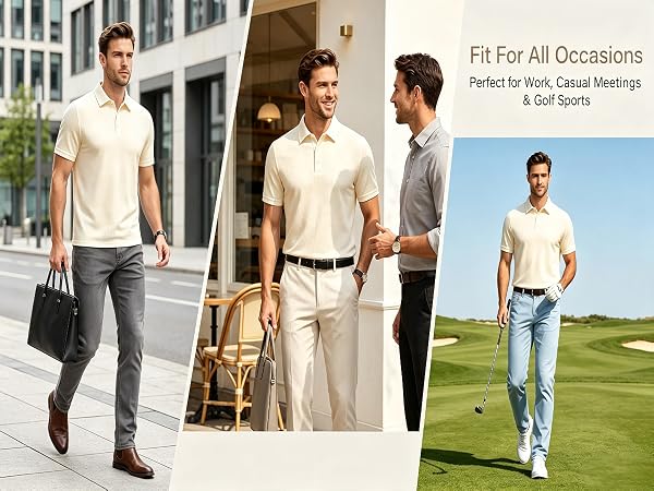 short sleeve polo shirts