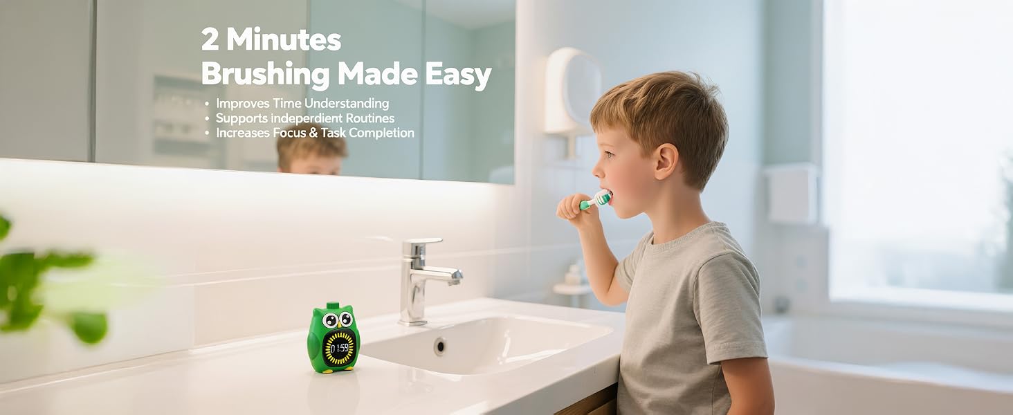 Brushing Mad Easy BY this visaul Timer