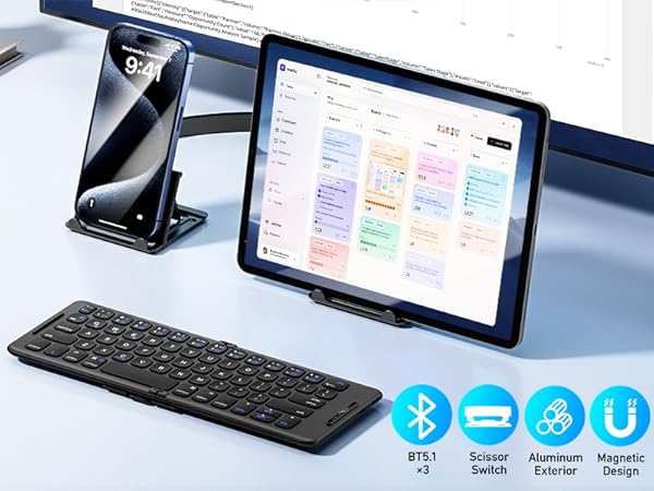 Foldable keyboard