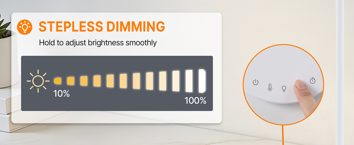 stepless dimming