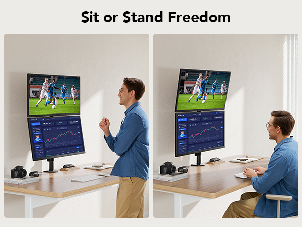 dual monitor mount vertical vertical monitor mount dual monitor stand vertical