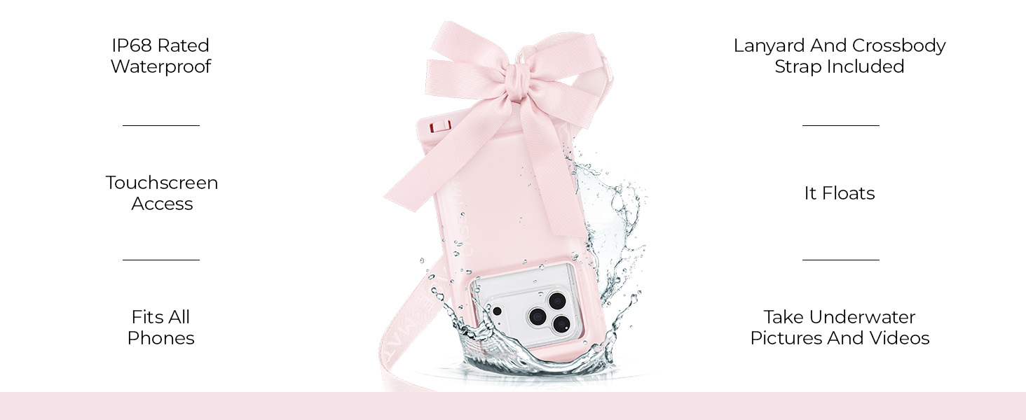 phone pouches underwater crossbody case dry bags travelling cruise essentials waterproof phone pouch