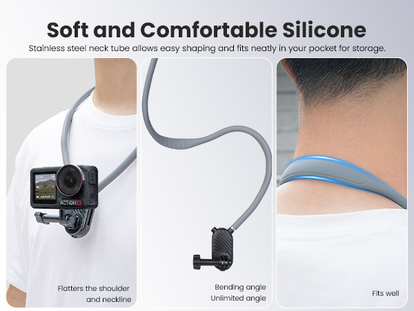 Walking Way Neck Mount for GoPro Magnetic Neck Camera Holder