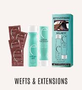 Malibu C Wefts &amp;amp; Extensions Wellness Hair Remedy - Removes Build Up + Prevents Hair Breakage