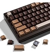 OHY XVX Shine Through Keycaps -133 Keys Cherry Profile Double Shot PBT Keycaps Compatible for 60%...