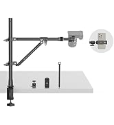 SMALLRIG Triangle Camera Desk Mount, Max. Load 3kg/ 6.6lbs, Overhead Mount with Auxiliary Support...