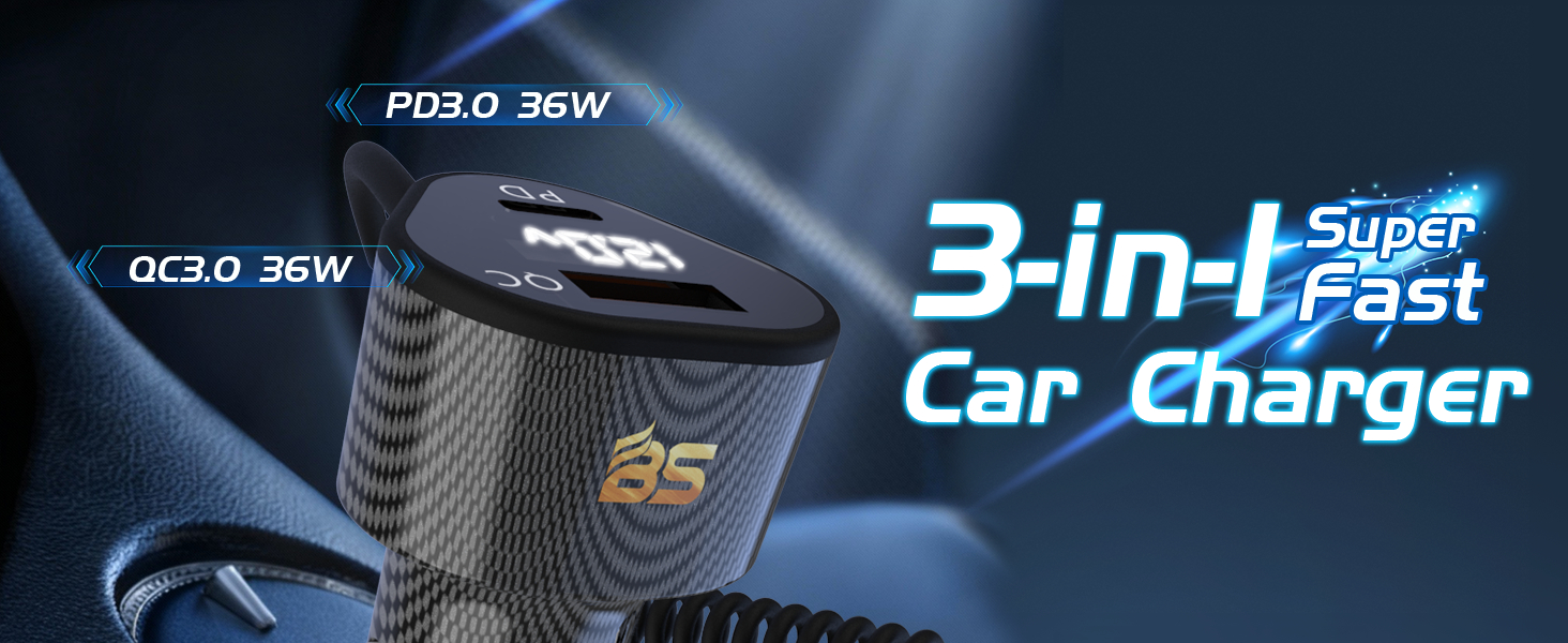 retractable phone charger for car