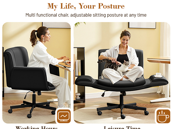 Criss Cross Chair with Wheels