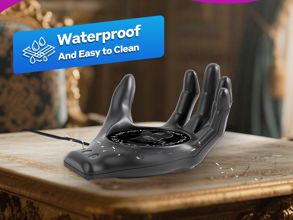 Hand Heating Mug Warmer &amp;amp; Mug Set - 3 Temp Settings, Coffee Cup Warmer Plate for Desk Auto Shut Off