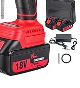 Cordless Impact Wrench, 1500Nm(1106ft-lbs) High Torque 1/2'' Impact Wrench, 18V Brushless Electri...