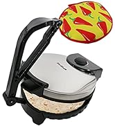 10inch Roti Maker by StarBlue with FREE Roti Warmer - The automatic Stainless Steel Non-Stick Ele...